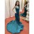 Mermaid Beaded Lace Appliques Long Prom Dresses Formal Evening Gowns 6011011