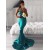 Mermaid V-Neck Long Prom Dresses Formal Evening Gowns 6011054