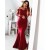 Mermaid Long Sleeves Lace Prom Dresses Formal Evening Gowns 6011132