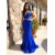 Mermaid Lace Two Pieces Long Prom Dresses Formal Evening Gowns 6011230