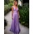 A-Line V-Neck Long Prom Dresses Formal Evening Gowns 6011234