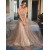 A-Line Sequins Long Prom Dresses Formal Evening Gowns 6011241