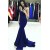 Mermaid V-Neck Long Prom Dresses Formal Evening Gowns 6011454