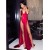 Sexy Long V-Neck Prom Dresses Formal Evening Gowns 6011462