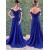 A-Line Off-the-Shoulder Long Prom Dresses Formal Evening Gowns 6011463