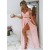 A-Line Long Pink Off-the-Shoulder Prom Dresses Formal Evening Gowns 6011471