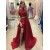 A-Line Two Pieces Long Prom Dresses Formal Evening Gowns 6011565