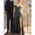 A-Line Off-the-Shoulder Long Prom Dresses Formal Evening Gowns 6011589