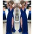 A-Line V-Neck Long Prom Dresses Formal Evening Gowns 6011616