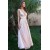 A-Line V-Neck Beaded Long Prom Dresses Formal Evening Gowns 601915
