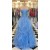 Elegant Beaded Lace Tulle Long Prom Dresses Formal Evening Gowns 601941