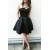 Short Black Prom Dress Homecoming Dresses Graduation Party Dresses 701032