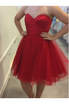 Short Red Prom Dress Homecoming Dresses Graduation Party Dresses 701035