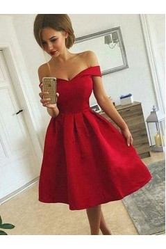 Short Red Prom Dress Homecoming Dresses Graduation Party Dresses 701080