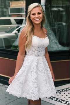 Short Lace Prom Dress Homecoming Graduation Cocktail Dresses 701101