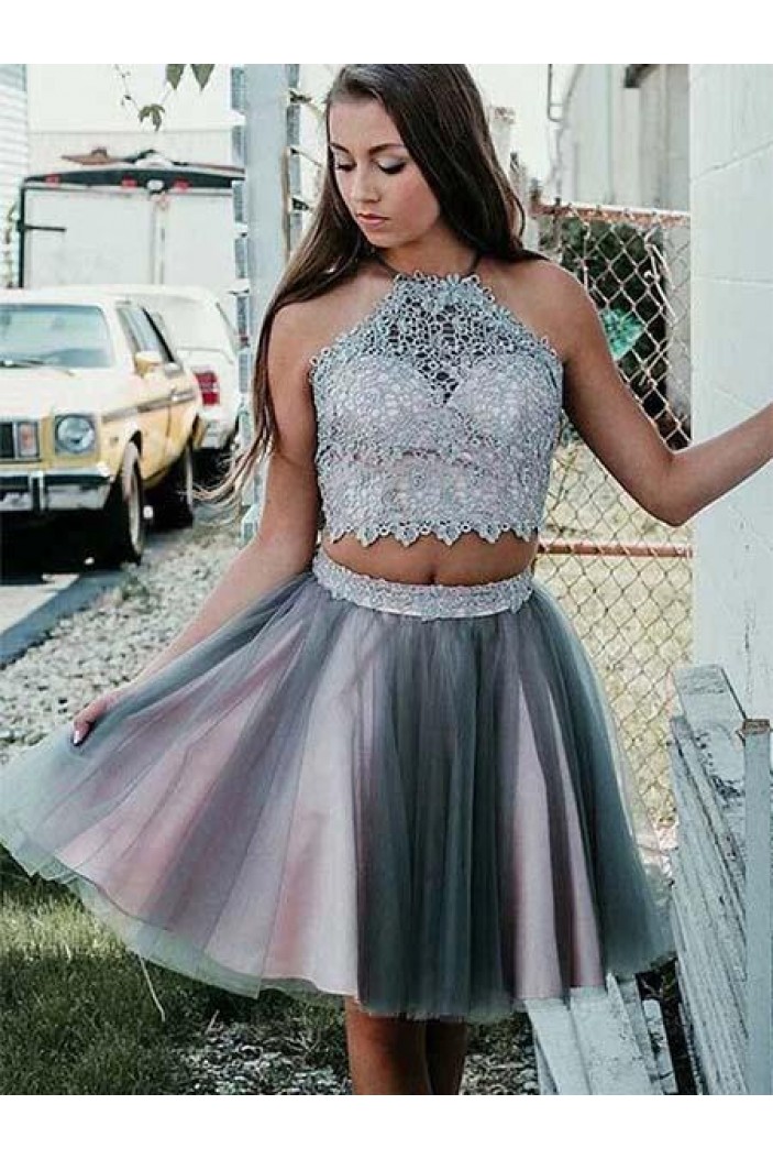 Short Lace Prom Dress Homecoming Graduation Cocktail Dresses 701197