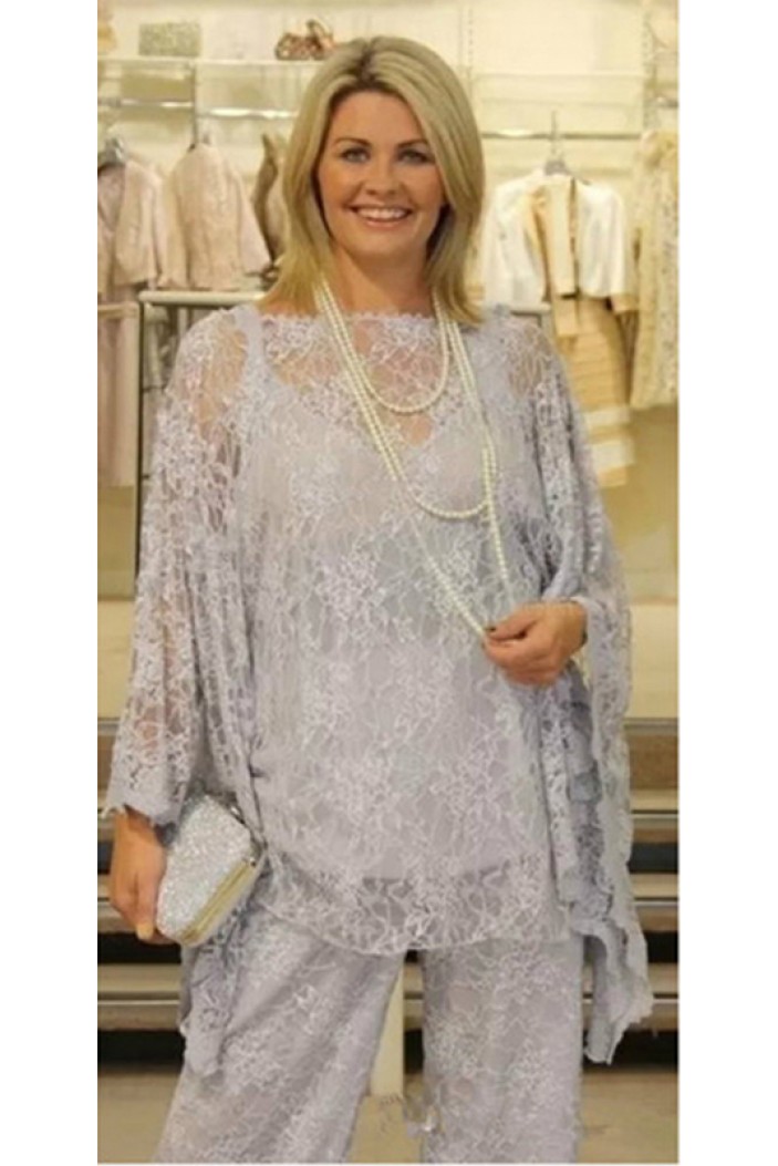 Elegant Lace Pant Suits Mother of the Bride Dresses 702022