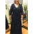 Long Navy Blue Lace Mother of the Bride Dresses 702183