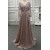 A-Line Chiffon and Lace Long Mother of the Bride Dresses 702214
