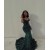 Mermaid Dark Green Sequin Long Black Girl Prom Dresses 801165