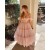 A-Line Off the Shoulder Tulle Prom Dresses Homecoming Dresses 801367