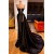Long Black Spaghetti Straps Prom Dresses 801476