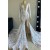 Mermaid Long Sleeves Lace Prom Dresses 801517