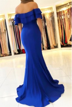 Long Strapless Off the Shoulder Prom Dresses Formal Evening Gowns 901071