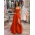 A-Line Simple Long Prom Dresses Formal Evening Gowns 901077