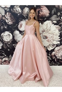 Long Pink Prom Dresses Formal Evening Gowns 901085
