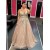A-Line Lace Long Prom Dresses Formal Evening Gowns 901087