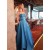 A-Line Strapless Long Prom Dresses Formal Evening Gowns 901117