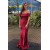 Mermaid Off the Shoulder Spaghetti Straps Prom Dress Formal Evening Gowns 901161