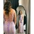 Elegant Lace Sheath Spaghetti Straps Prom Dress Formal Evening Gowns 901167