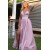 Long Satin Spaghetti Straps Prom Dress Formal Evening Gowns 901210