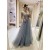 A-Line Lace and Tulle Long Prom Dress Formal Evening Gowns 901230