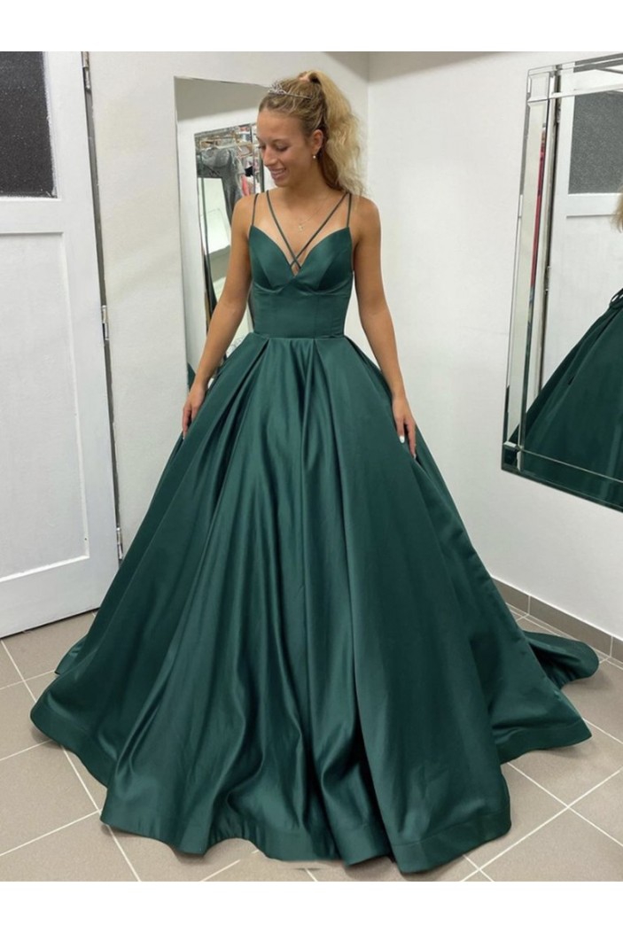 A-Line Long Prom Dress Formal Evening Gowns 901255