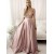 A-Line Off the Shoulder Two Pieces Lace Long Prom Dress Formal Evening Gowns 901274