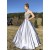 A-Line Long Satin Beaded Prom Dress Formal Evening Gowns 901321