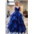 Long Royal Blue Sparkle Tulle Prom Dress Formal Evening Gowns 901337