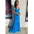 Mermaid Off the Shoulder Sparkle Long Prom Dress Formal Evening Gowns 901385
