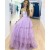 A-Line Sweetheart Long Tulle Prom Dress Formal Evening Gowns 901416