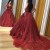 A-Line V Neck Sparkle Prom Dress Formal Evening Gowns 901420