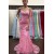 Long Pink Mermaid Lace Prom Dress Formal Evening Gowns 901482