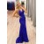 Long Royal Blue Sparkle Sequin Prom Dress Formal Evening Gowns 901487