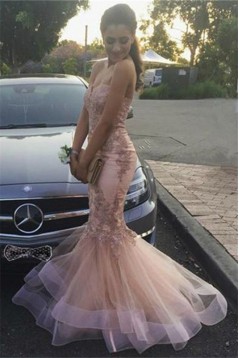 Long Mermaid Sweetheart Lace Prom Dresses Formal Evening Gowns 901607