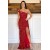 Long Red Sparkle Sequin Prom Dresses Formal Evening Gowns 901686