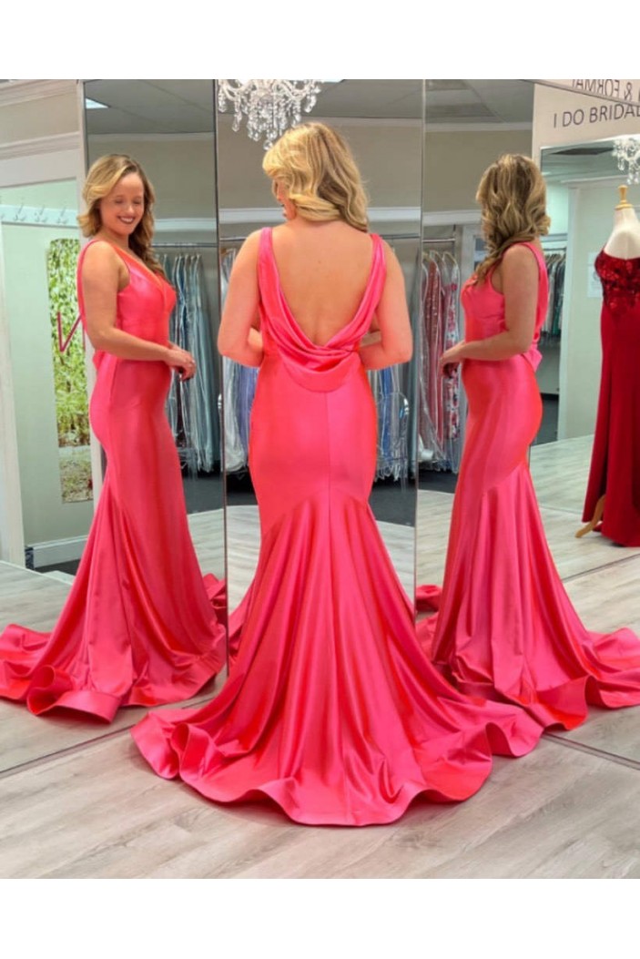 Long Mermaid Prom Dresses Formal Evening Gowns 901699