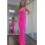 Long Fuchsia Mermaid Prom Dresses Formal Evening Gowns 901706