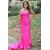 Mermaid Long Fuchsia Prom Dresses Formal Evening Gowns 901758
